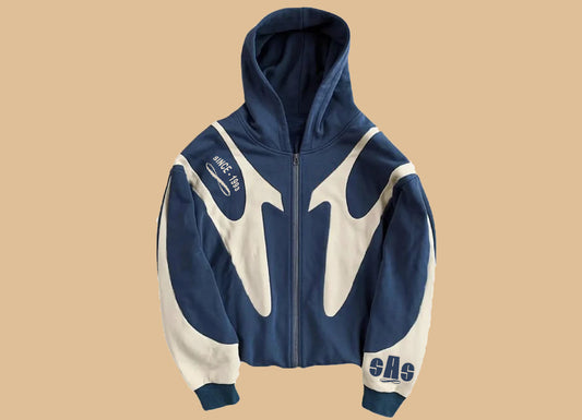 Hoodie Zippé SAS LUXUR – Édition Limitée "Infinity"