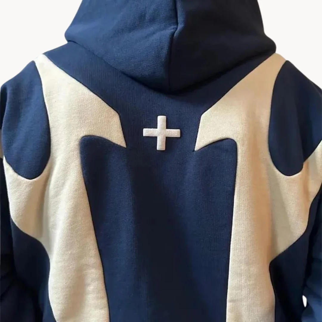 Hoodie Zippé SAS LUXUR – Édition Limitée "Infinity"