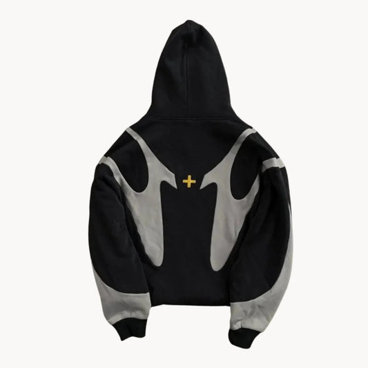 Hoodie Zippé SAS LUXUR – Édition Limitée "LIFE GOOD"