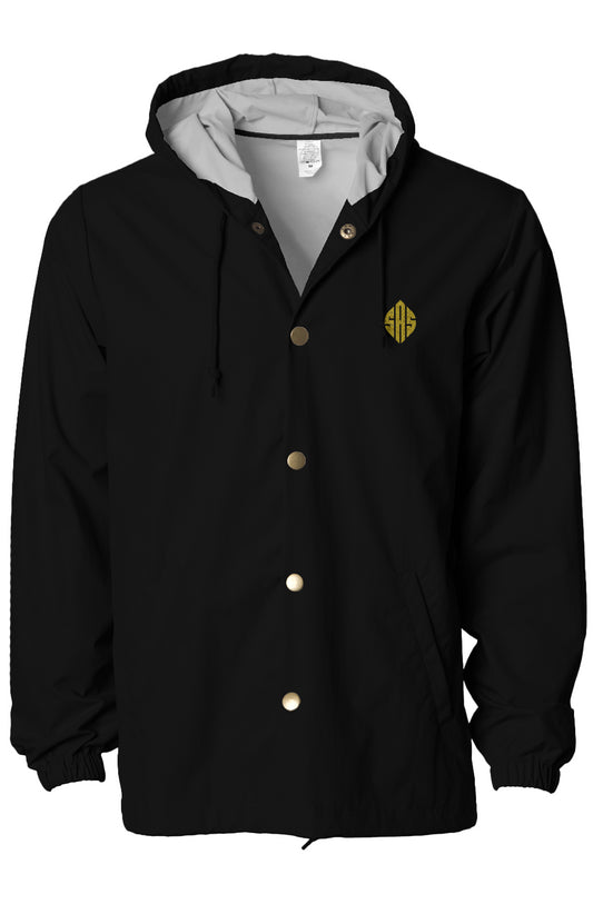 Water-Resistant Hooded Windbreaker WEAR SAS