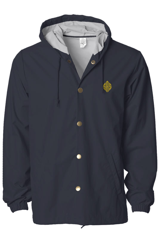 Water-Resistant Hooded Windbreaker WEAR SAS