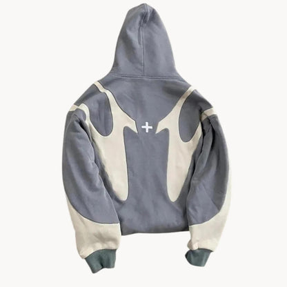 Hoodie Zippé SAS LUXUR – Édition Limitée "LIFE GOOD"