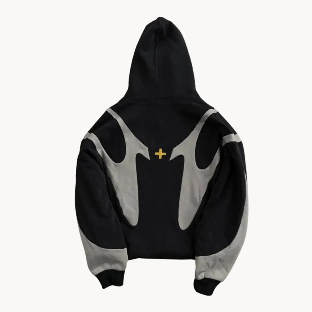 Hoodie Zippé SAS LUXUR – Édition Limitée "LIFE GOOD"
